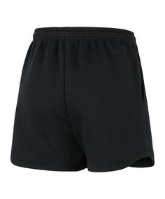 Rückansicht von Nike Park 20 Fleece Short Damen Fußballshorts Damen schwarzweiss