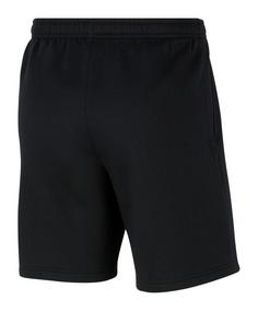 Rückansicht von Nike Park 20 Fleece Short Kids Fußballshorts Kinder schwarzweiss