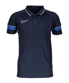 Nike Academy 21 Poloshirt Kids Poloshirt Kinder blauweiss