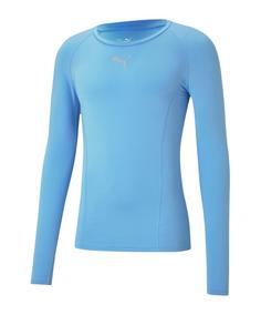 PUMA LIGA Baselayer Longsleeve Funktionsshirt blau