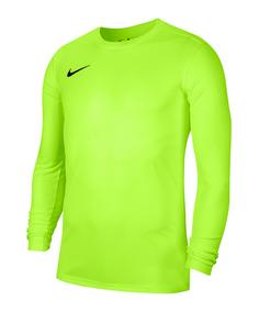 Nike Park VII Trikot langarm Kids Fußballtrikot Kinder gelbschwarz