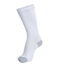 hummel Elite Compression Sock Socken Fußballstrümpfe Weiss