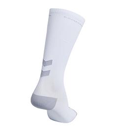 Rückansicht von hummel Elite Compression Sock Socken Fußballstrümpfe Weiss