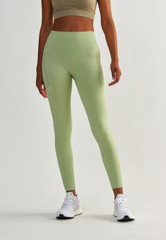 Rückansicht von BeShaped Lift Me Up Leggings Damen Light Green