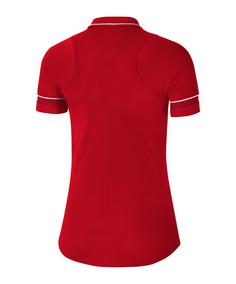 Rückansicht von Nike Academy 21 Poloshirt Damen Poloshirt Damen rotweiss