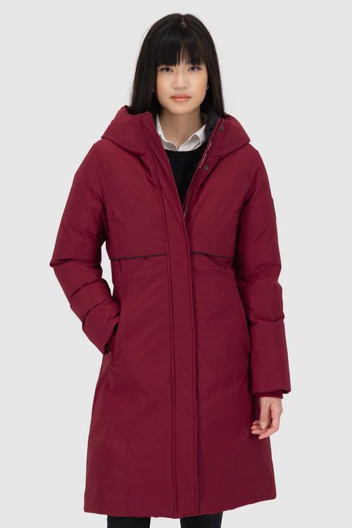 Rückansicht von ALIFE AND KICKIN CarsynAK A Winterjacke Damen cranberry juice