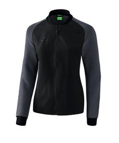 Erima Freizeitjacke Damen Trainingsjacke Damen SchwarzGrau