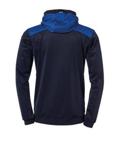 Rückansicht von Kempa Emotion 2.0 Kapuzenjacke Trainingsjacke Kinder blau