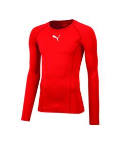 PUMA LIGA Baselayer Warm Longsleeve Kids Funktionsshirt Kinder rot