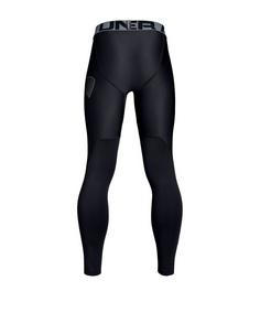 Rückansicht von Under Armour HeatGear Leggings Kids Funktionshose Kinder Schwarz