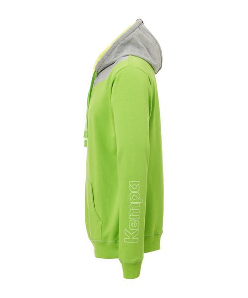 Rückansicht von Kempa Core 2.0 Hoody Kids Funktionssweatshirt Kinder gruengrau