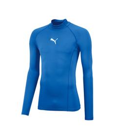 PUMA LIGA Baselayer Warm Longsleeve Shirt Funktionsshirt Herren blau