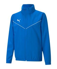 PUMA teamRISE Allwetterjacke Kids Regenjacke Kinder blau