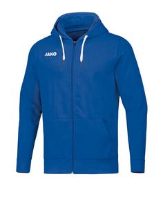 JAKO Base Kapuzenjacke Trainingsjacke blauweiss