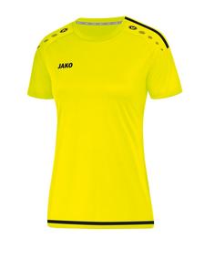 JAKO Striker 2.0 Trikot kurzarm Damen Fußballtrikot Damen gelbschwarz