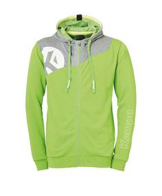 Kempa Core 2.0 Kapuzenjacke Trainingsjacke Herren gruengrau