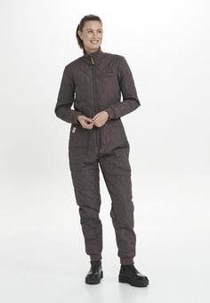 Rückansicht von Weather Report Vidda Jumpsuit Damen 1098 Shale Mud