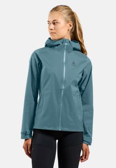 Rückansicht von Odlo AEGIS 2 5L WATERPROOF Hardshelljacke Damen provincial blue(21090)