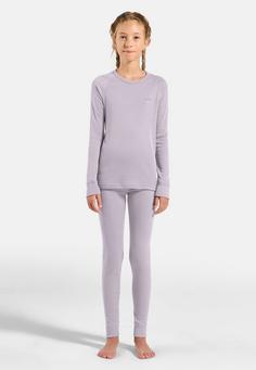 Rückansicht von Odlo ACTIVE WARM ECO TREND KIDS HERITAGE Wäscheset misty lilac(21091)