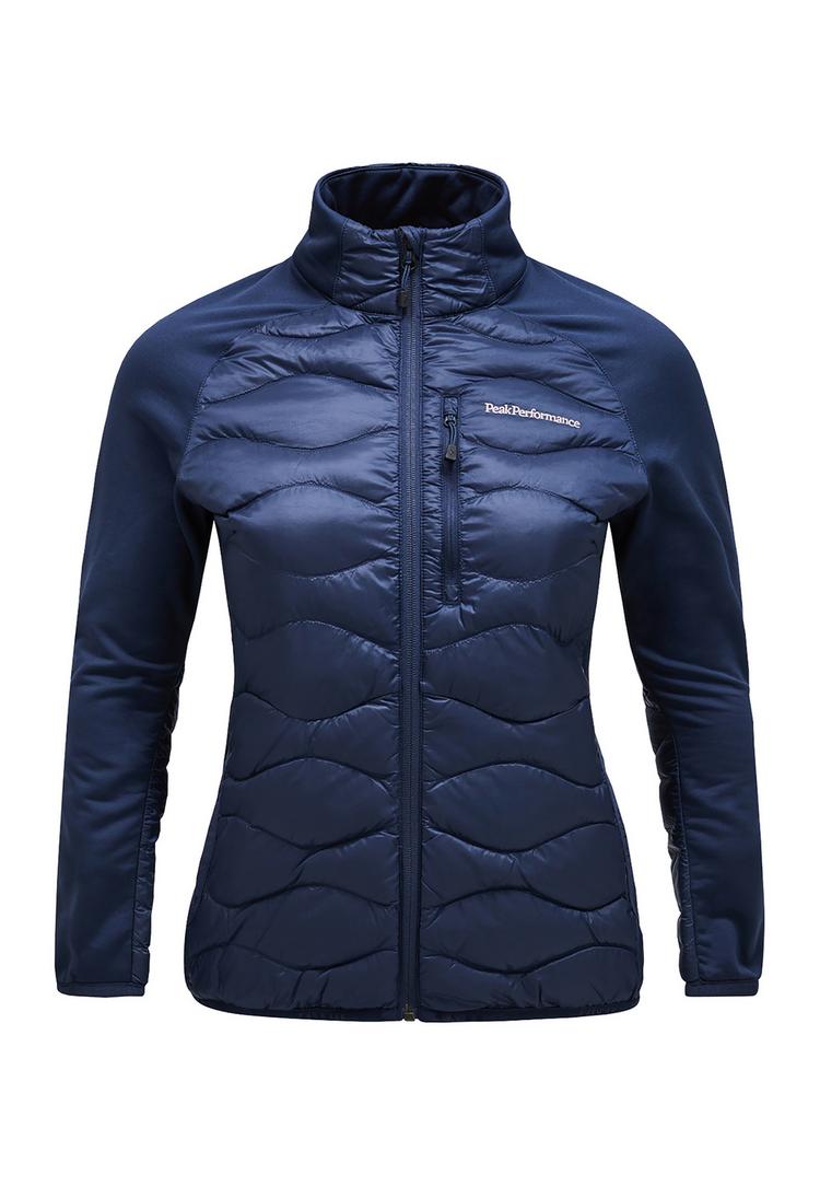 Peak Performance Peak Performance W Helium Down Hybrid Jacket Trainingsjacke Damen - dunkelblau - 0 | SportScheck