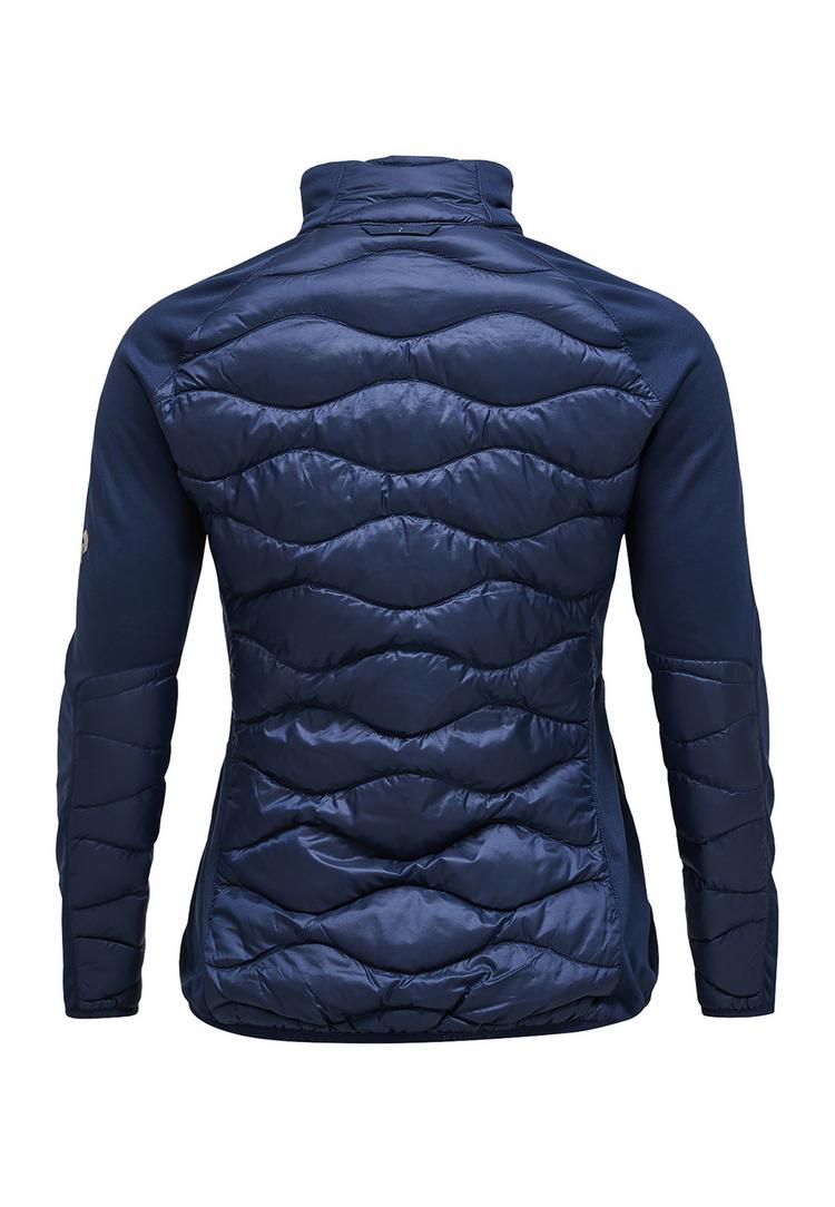 Peak Performance Peak Performance W Helium Down Hybrid Jacket Trainingsjacke Damen - dunkelblau - 0 | SportScheck
