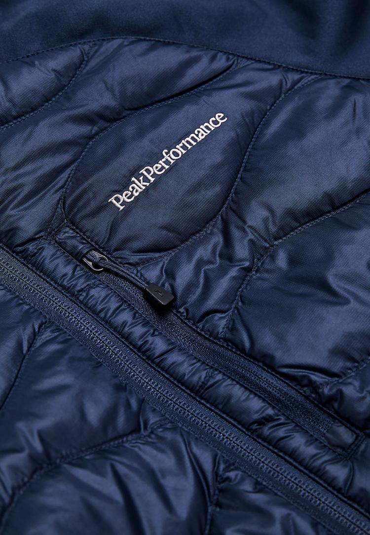 Peak Performance Peak Performance W Helium Down Hybrid Jacket Trainingsjacke Damen - dunkelblau - 0 | SportScheck