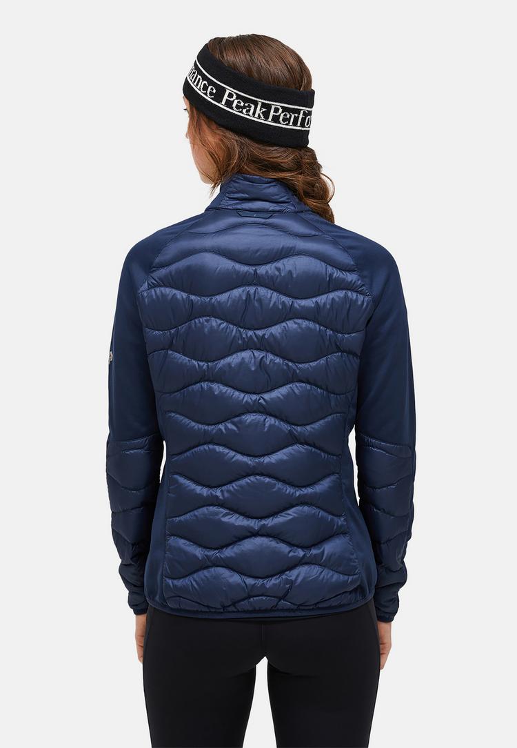 Peak Performance Peak Performance W Helium Down Hybrid Jacket Trainingsjacke Damen - dunkelblau - 1 | SportScheck