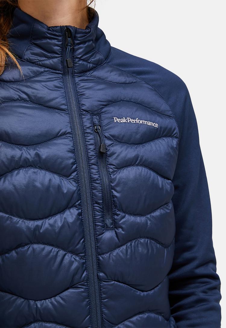 Peak Performance Peak Performance W Helium Down Hybrid Jacket Trainingsjacke Damen - dunkelblau - 2 | SportScheck