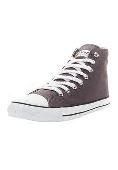 ethletic White Cap Hi Cut Sneaker pewter grey just white