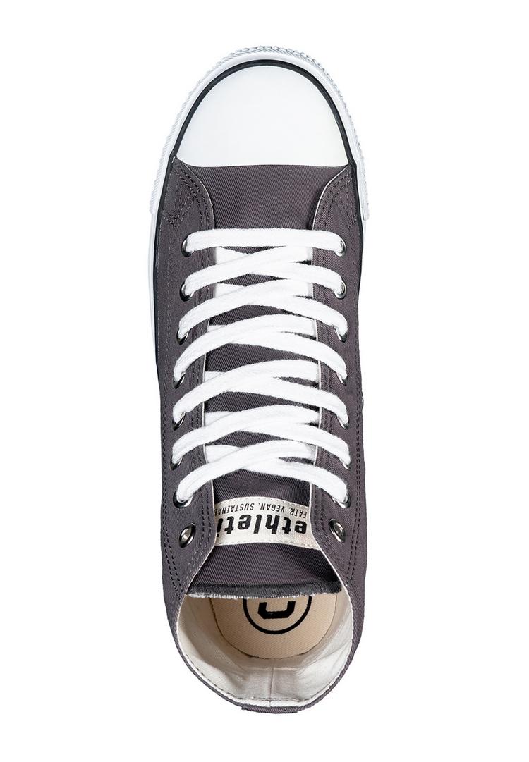 ethletic ethletic White Cap Hi Cut Sneaker - pewter grey - just white - 3 | SportScheck