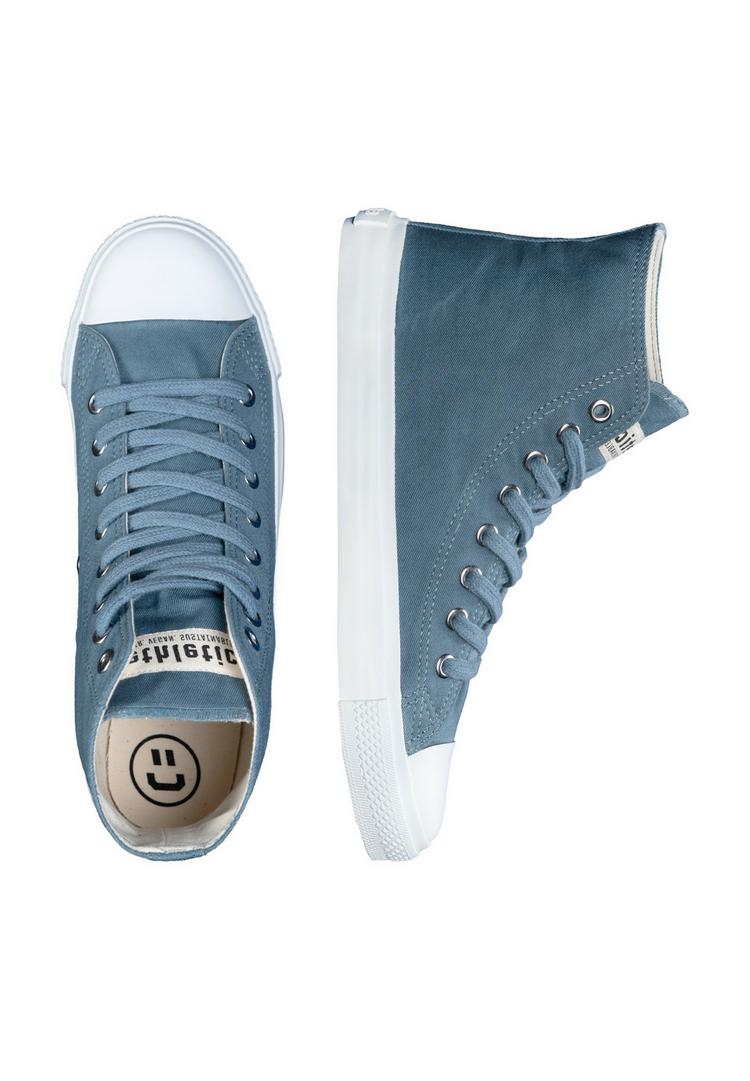 ethletic ethletic White Cap Hi Cut Sneaker - workers blue- just white - 0 | SportScheck