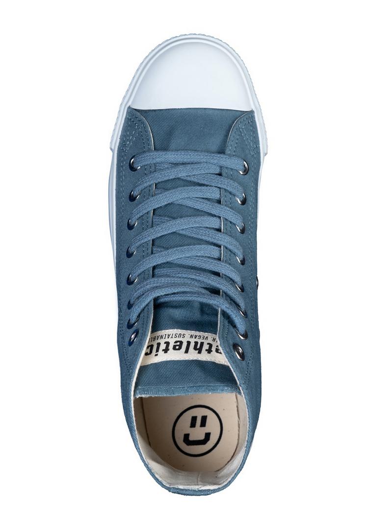 ethletic ethletic White Cap Hi Cut Sneaker - workers blue- just white - 3 | SportScheck