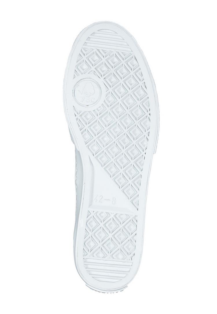 ethletic ethletic White Cap Hi Cut Sneaker - workers blue- just white - 4 | SportScheck