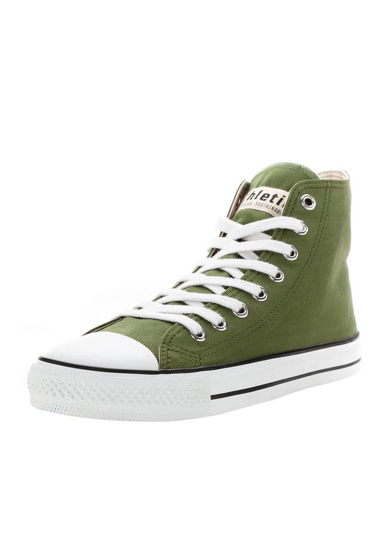 ethletic ethletic White Cap Hi Cut Sneaker - camping green just white - 0 | SportScheck