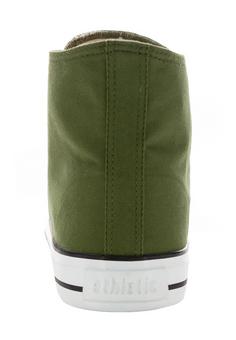 Rückansicht von ethletic White Cap Hi Cut Sneaker camping green just white