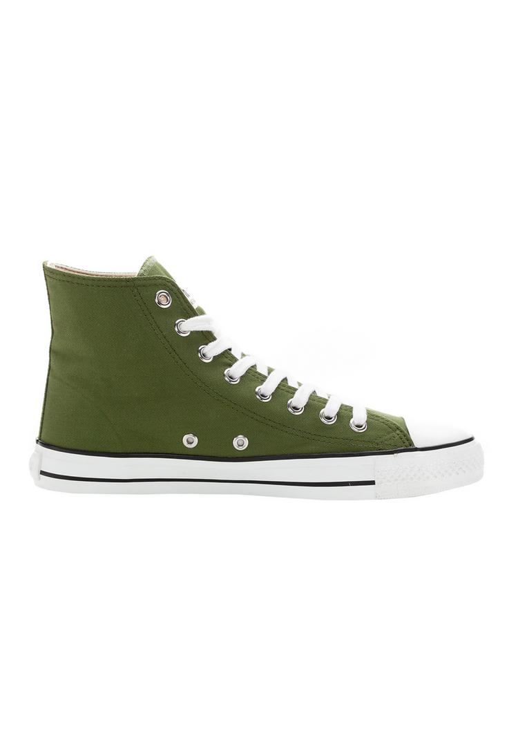 ethletic ethletic White Cap Hi Cut Sneaker - camping green just white - 1 | SportScheck