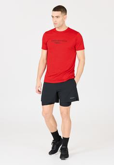 Rückansicht von Endurance PORTOFINO Printshirt Herren 4332 Urban Red