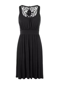 Lascana Strandkleid Tr&auml;gerkleid Damen - schwarz