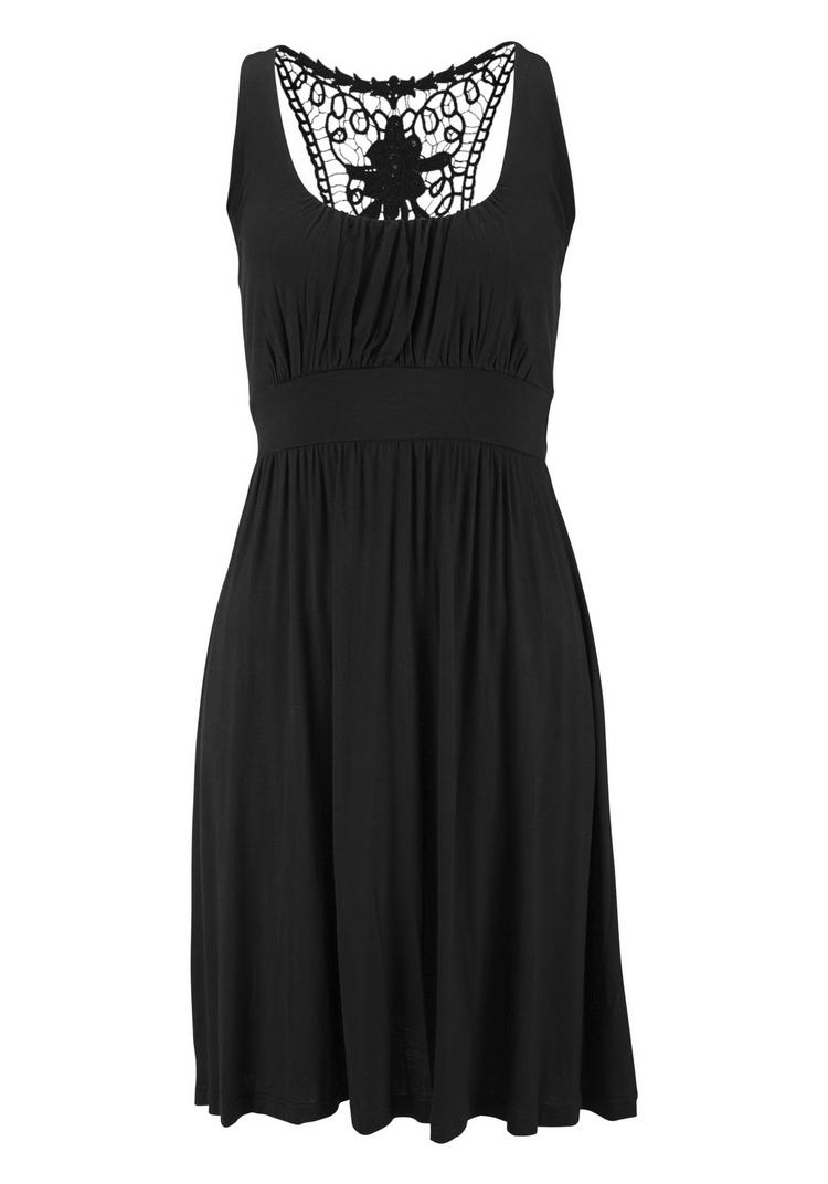 Lascana Lascana Strandkleid Tr&auml;gerkleid Damen - schwarz - 2 | SportScheck