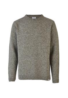 Cleptomanicx Spacer Strickpullover Herren Heather Gray