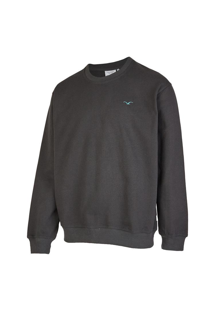 Cleptomanicx Cleptomanicx Ligull Boxy Sweatshirt Herren - Blue Graphite - 0 | SportScheck