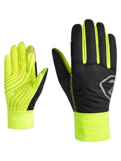 Ziener ISIDRO TOUCH Skihandschuhe poison yellow