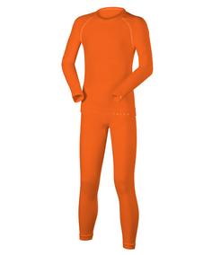 Falke Maximum Warm Wäscheset Kinder dutch orange (8041)