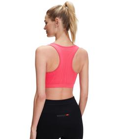 Rückansicht von Falke Sport-BH Sport-BH Damen cherry pink (8536)