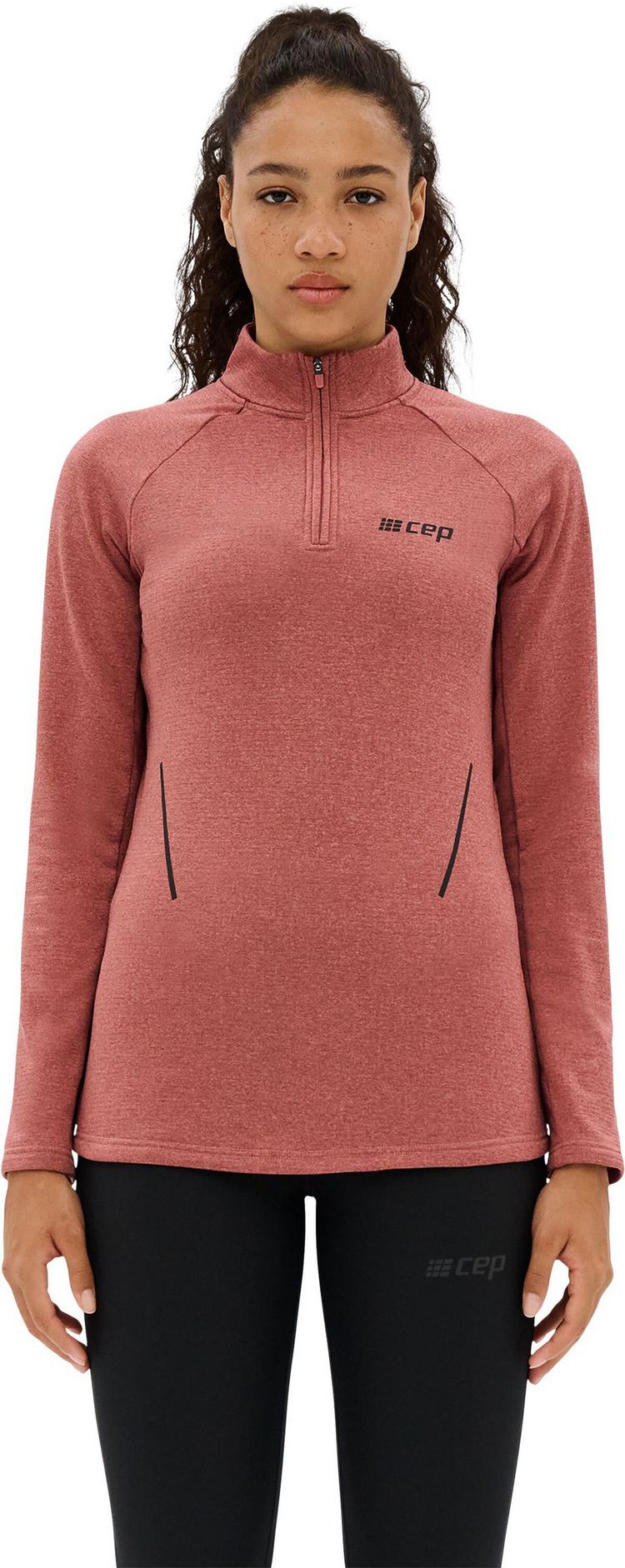 CEP CEP Cold Weather Zip Shirt Longsleeve Laufshirt Damen - rose - 0 | SportScheck