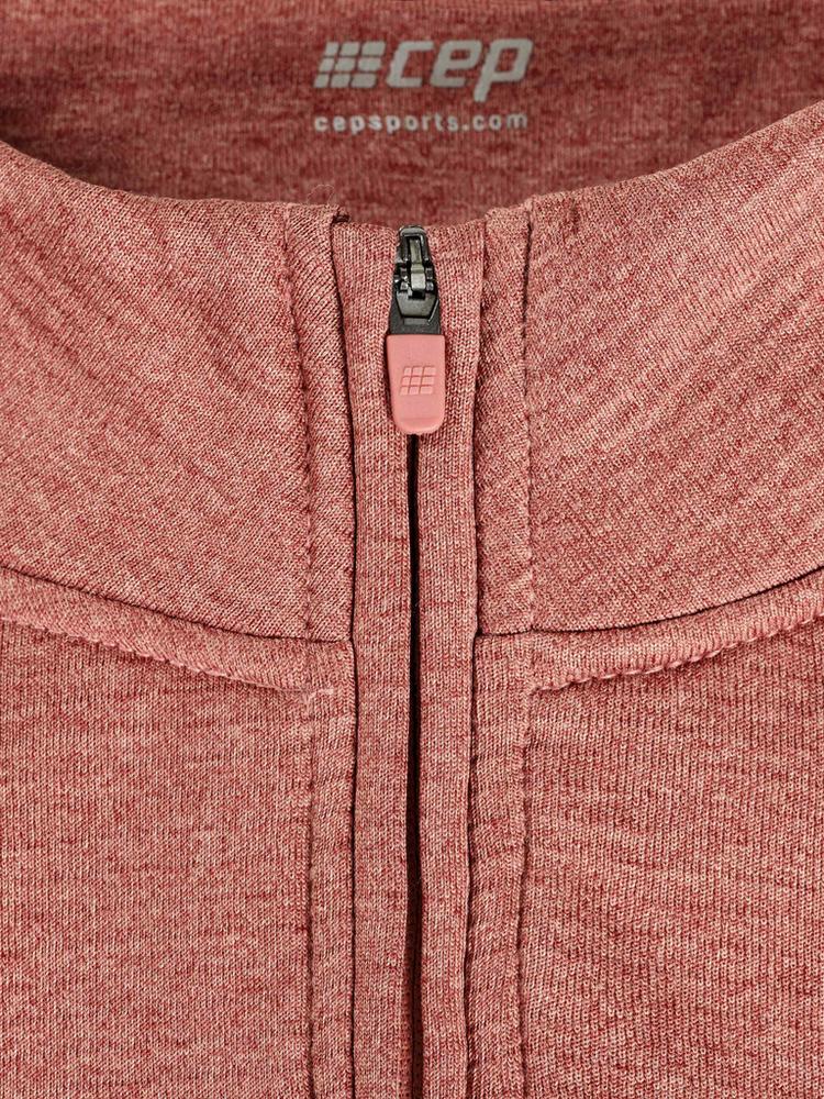 CEP CEP Cold Weather Zip Shirt Longsleeve Laufshirt Damen - rose - 2 | SportScheck
