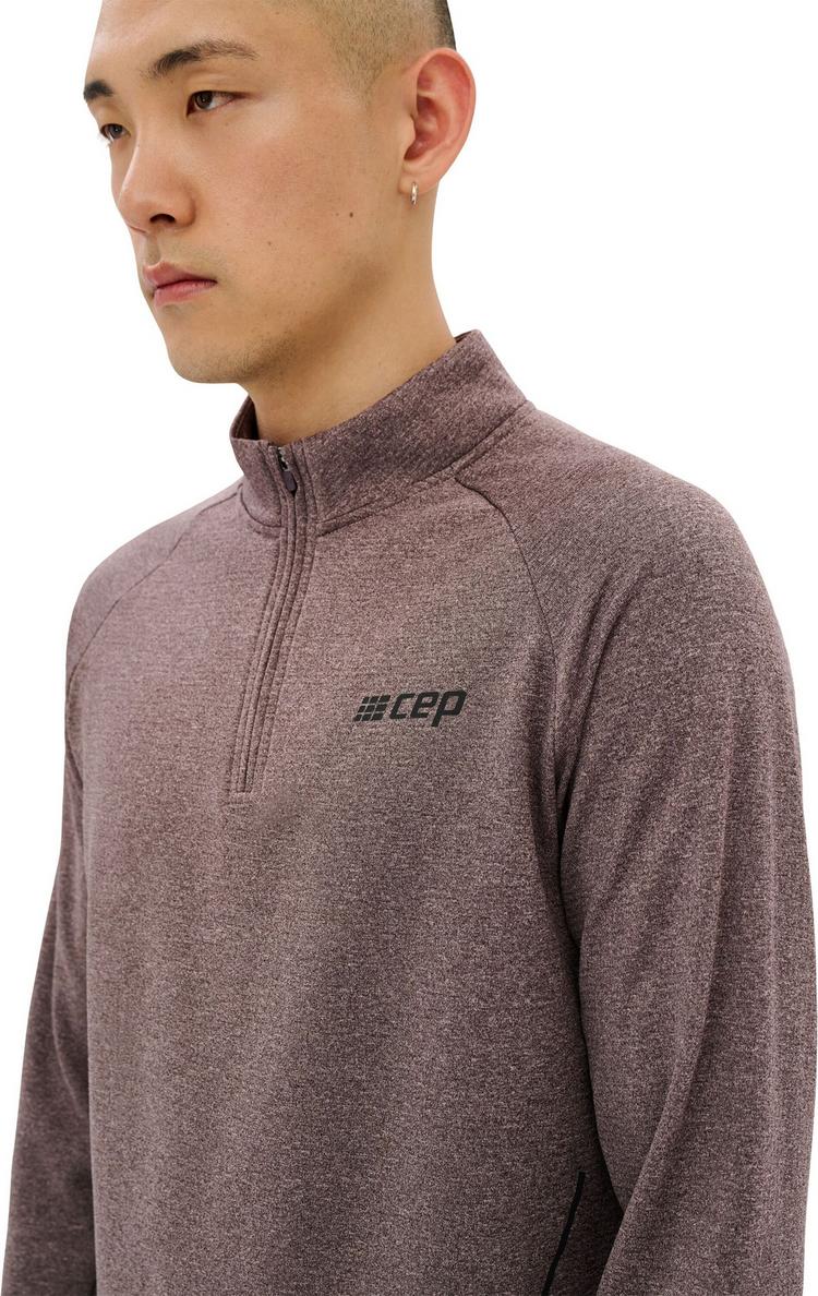 CEP CEP Cold Weather Zip Shirt Longsleeve Laufshirt Herren - aubergine - 2 | SportScheck