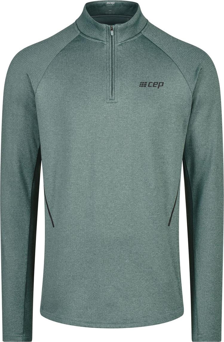 CEP CEP Cold Weather Zip Shirt Longsleeve Laufshirt Herren - bluegrey - 0 | SportScheck