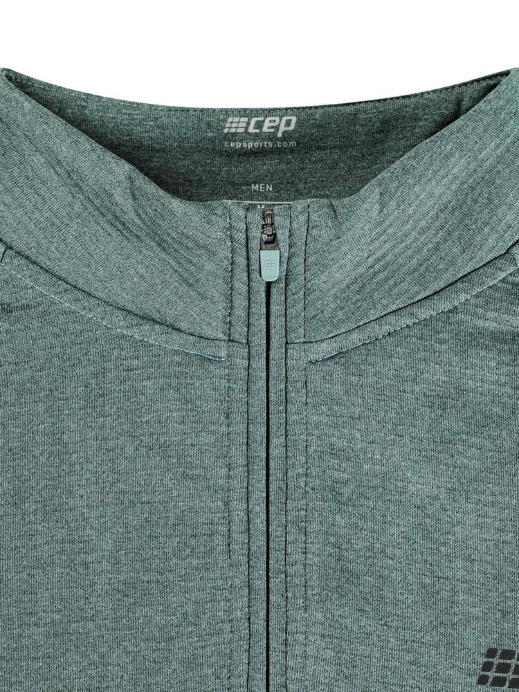 CEP CEP Cold Weather Zip Shirt Longsleeve Laufshirt Herren - bluegrey - 1 | SportScheck