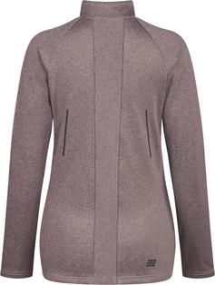 CEP Cold Weather Zip Shirt Longsleeve Laufshirt Damen aubergine